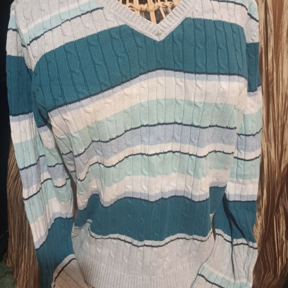 🤠Croft & Barrow V Neck Sweater Size XL